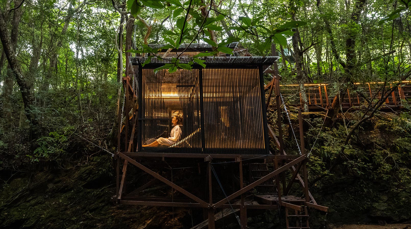 Sauna Treehouse Experience